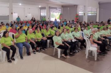 Foto - Comemoração do encerramento anual das atividades do grupo CONVIVER