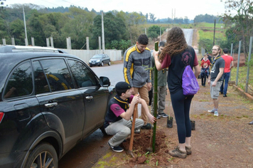 Foto - Ação escoteiros - Parque da Pedreira