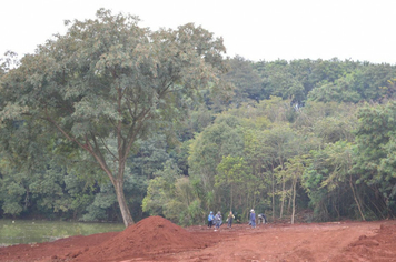 Foto - Ação escoteiros - Parque da Pedreira