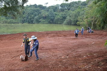 Foto - Ação escoteiros - Parque da Pedreira