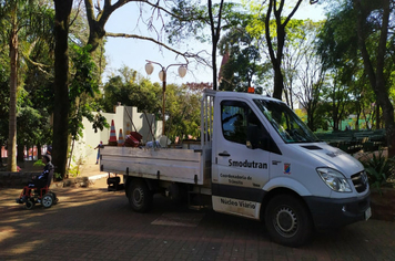 Foto - Manutenção Praça da República