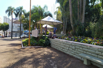 Foto - Manutenção Praça da República