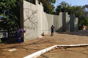Foto - Manutenção Praça da República