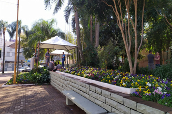 Foto - Manutenção Praça da República