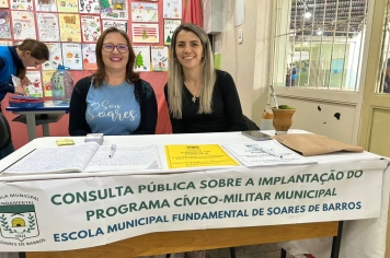 EMF Soares de Barros realiza consulta pública sobre modelo cívico-militar