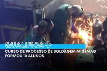 Curso de Processo de Soldagem Mig/Mag formou 10 alunos