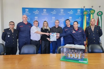 Prefeitura e Bombeiros oficializam nova edição do Projeto Bombeiro Mirim em Ijuí