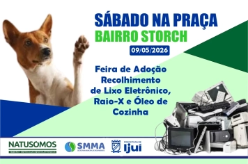 Praça do Storch Recebe Feira de Adoção e Descarte de Resíduos neste Sábado