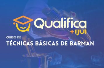 Curso de Técnicas Básicas em Barman está com inscrições abertas