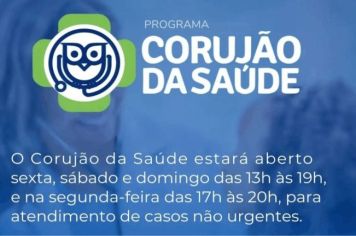 Corujão da Saúde atenderá no feriadão