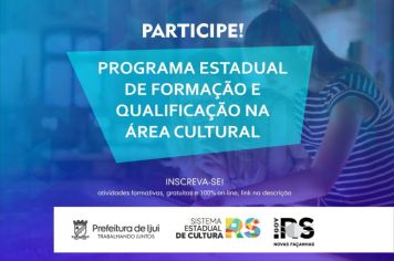 Qualificação na Área Cultural!