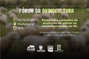 Ijuí realiza Fórum da Ovinocultura