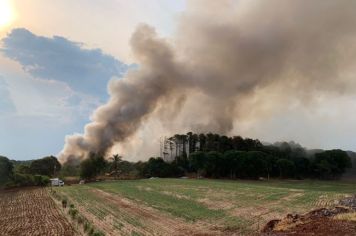 Incêndio no Aterro Sanitário!