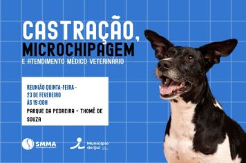 Castração e Microchipagem