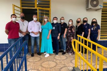 Autoridades conferem obra em Escola!