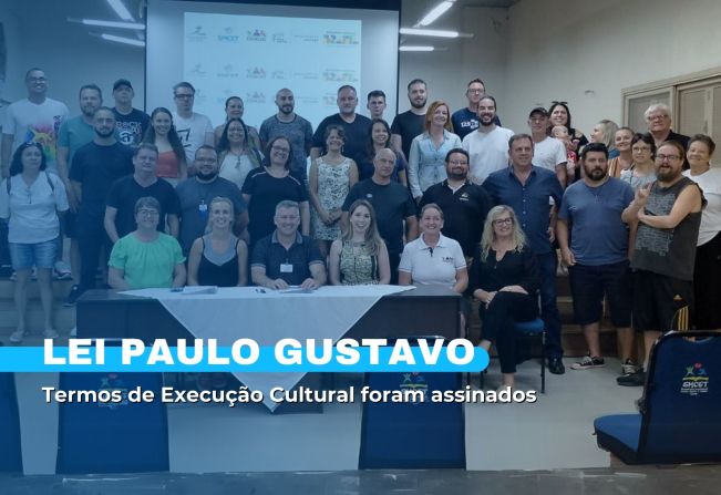 Termos de Execução Cultural foram assinados