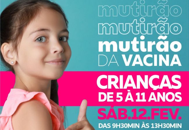 Mutirão Vacina Infantil!