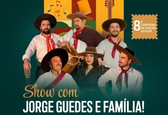 Festival começa quinta e terá show de Jorge Guedes e família no sábado