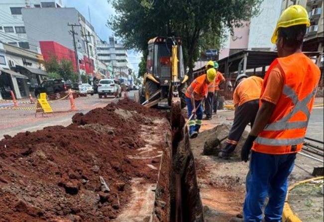 Ijuí avança nas obras de saneamento básico