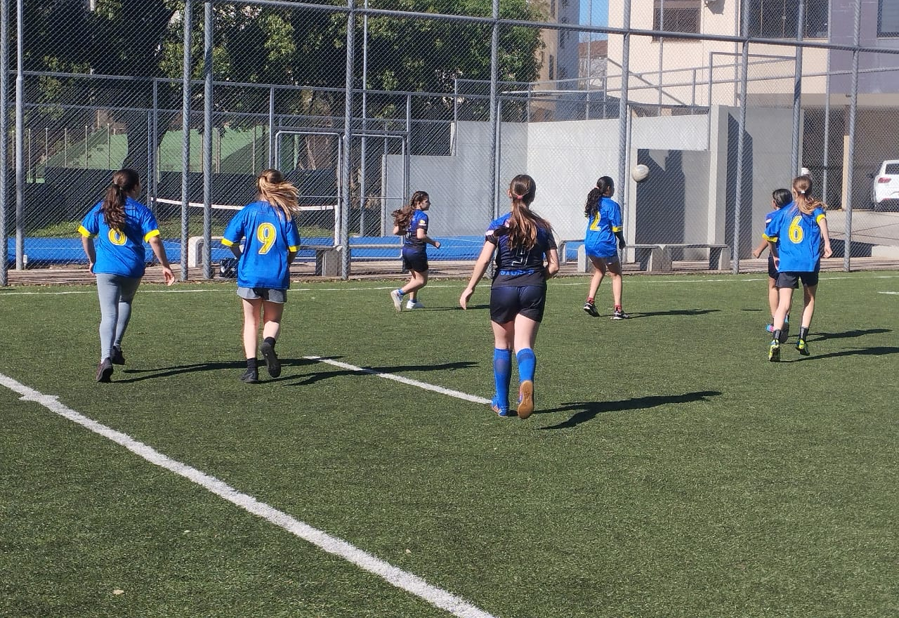 Estudantes participam da Olimpíada Escolar de Futebol Society Pré-Mirim