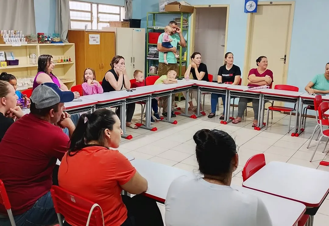 EMF Davi Canabarro promove reunião de transição da pré-escola para o 1º ano