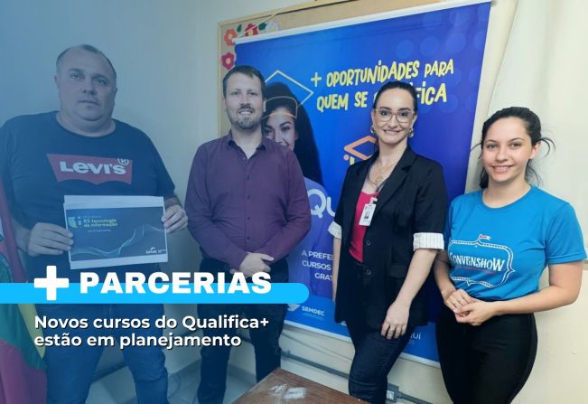 Novos cursos do Qualifica+ estão em planejamento