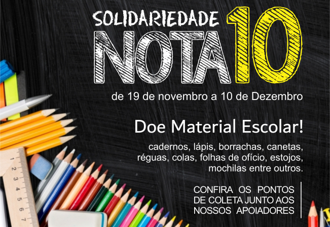 Peguem lápis e caderno!