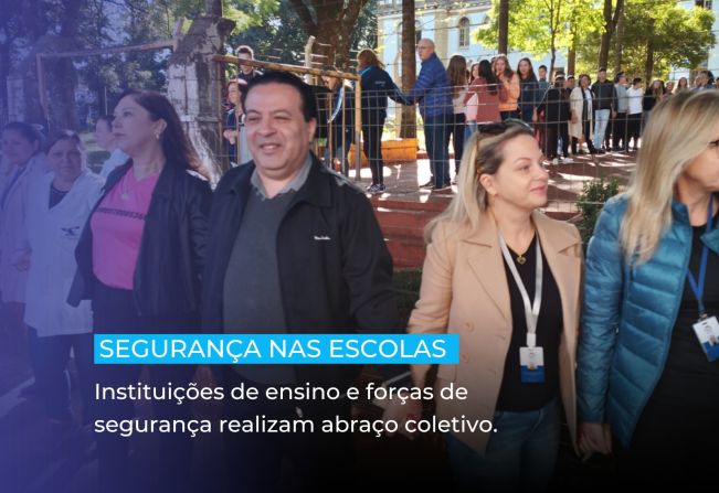 SEGURANÇA NAS ESCOLAS