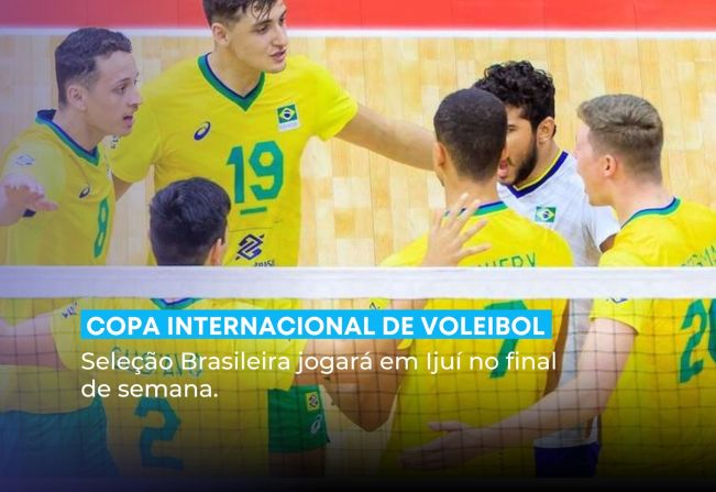 Seleção Brasileira jogará em Ijuí no final de semana