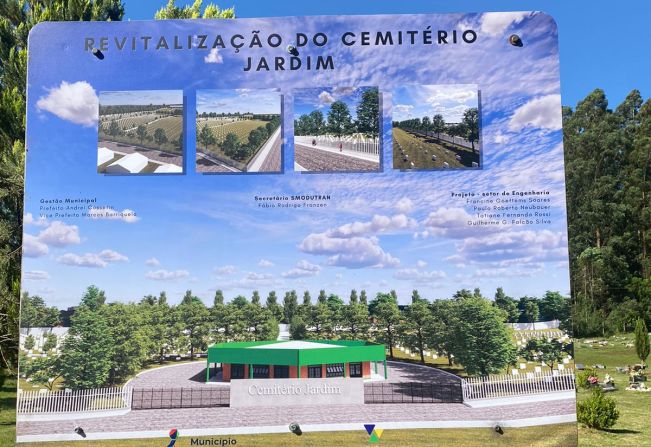 Revitalização do Cemitério Jardim!