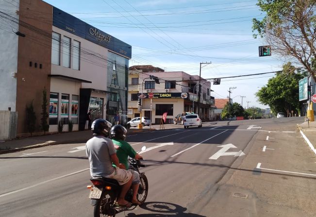 Sinalizando a direção