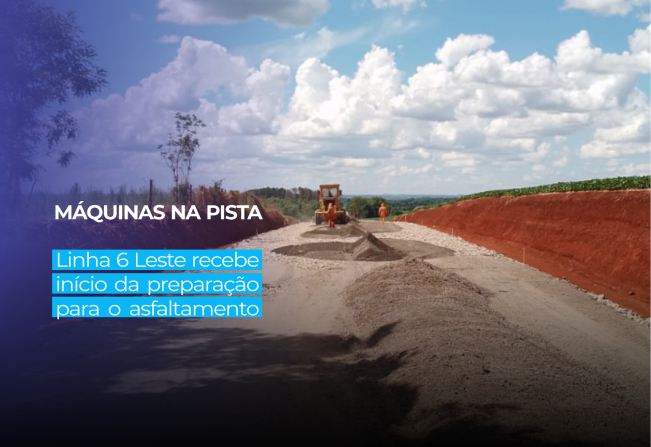 Máquinas na pista