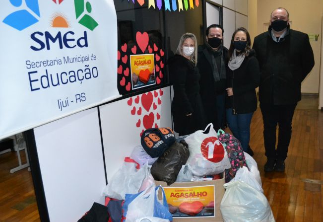 Campanha do Agasalho na Smed