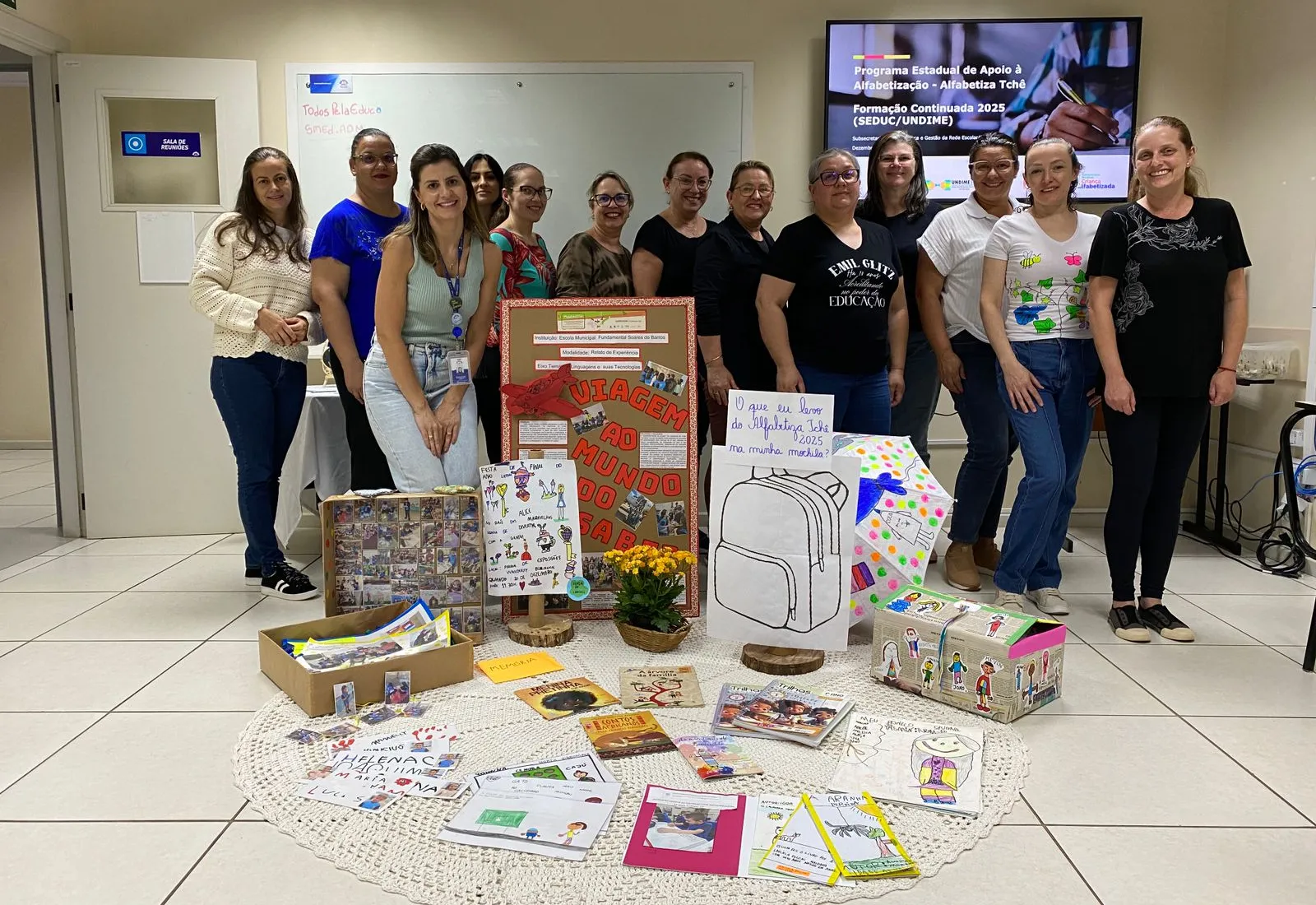Professores alfabetizadores concluem formação continuada do Programa Alfabetiza Tchê