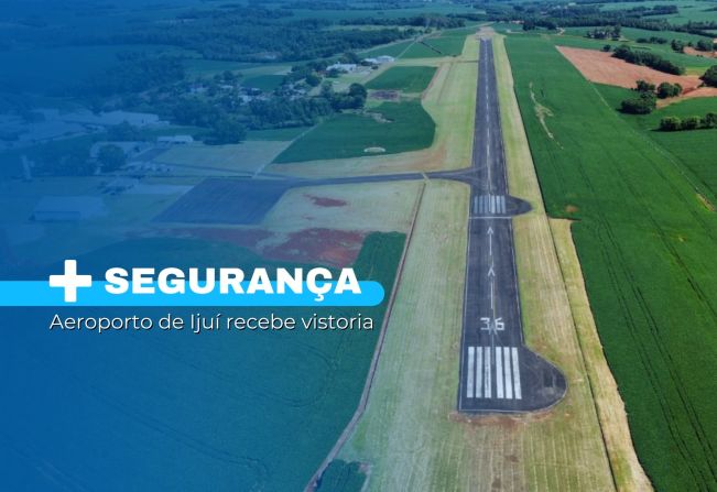 Aeroporto de Ijuí recebe vistoria