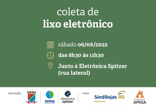 Coleta de Lixo Eletrônico!