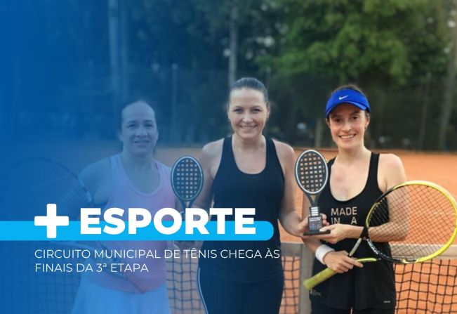 Circuito Municipal de Tênis chega às finais