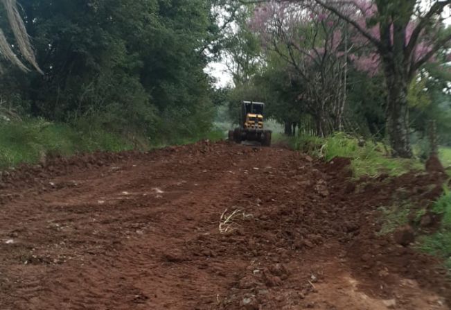 Mais obras no interior!