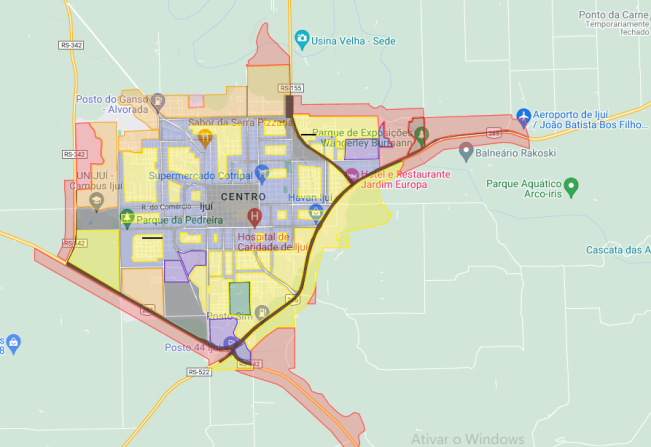 SEPLAN divulga mapas atualizados de Ijuí