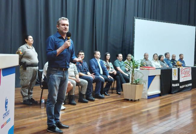 Um belo evento marca a formatura do Proerd em Ijuí