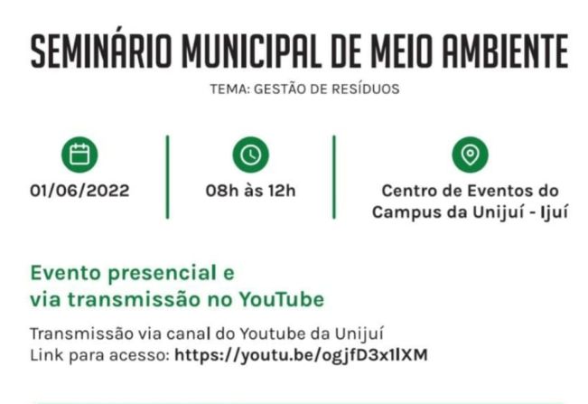Seminário Municipal de Meio Ambiente