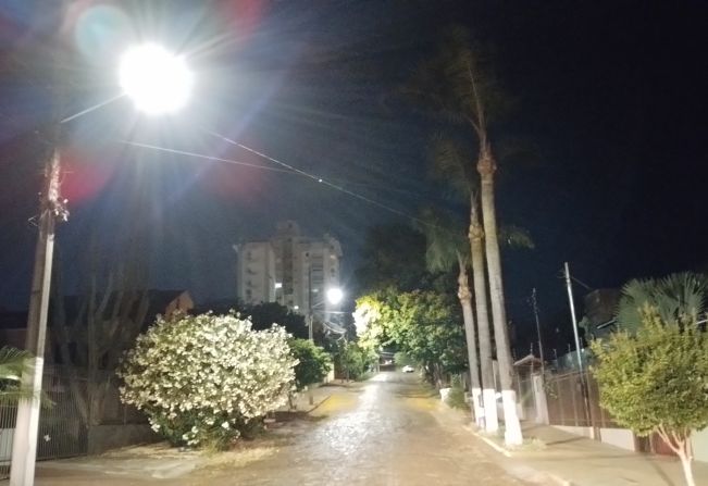Leds chegam ao bairro São Paulo