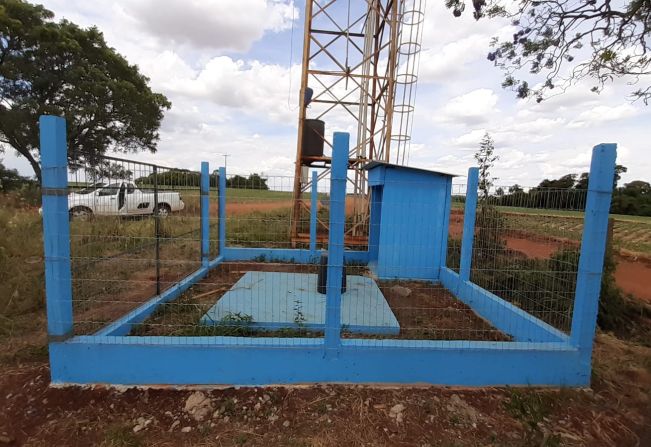 Poços artesianos recebem cercamento, proteção e outorga