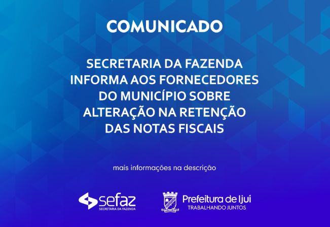 Comunicado!