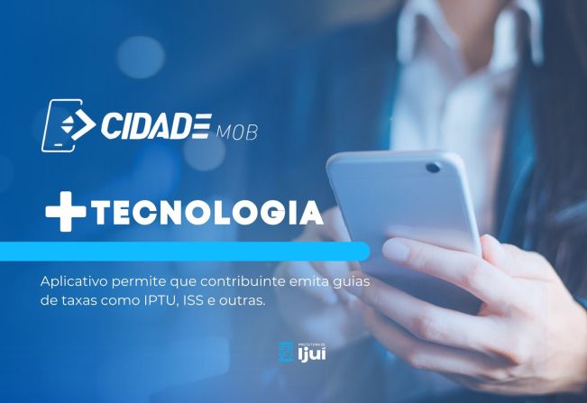 Aplicativo permite que contribuinte emita guias de taxas como IPTU, ISS e outras
