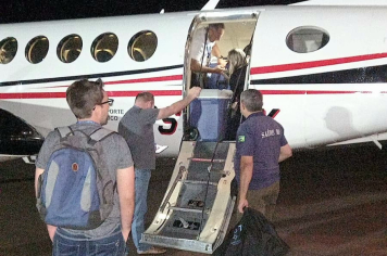 Mais três operações aeromédicas são realizadas no Aeroporto de Ijuí