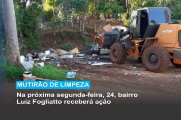 Mutirão de limpeza