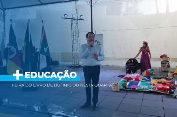 Feira do Livro de Ijuí iniciou nesta quarta, 22