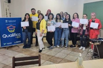 Mais 25 profissionais foram capacitados pelo Qualifica+ Ijuí