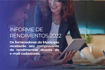 Informe de rendimentos 2022